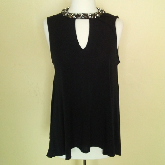 💥SOLD💥JLo 2 for $30 Jewel Encrusted Tops - Picture 5 of 7